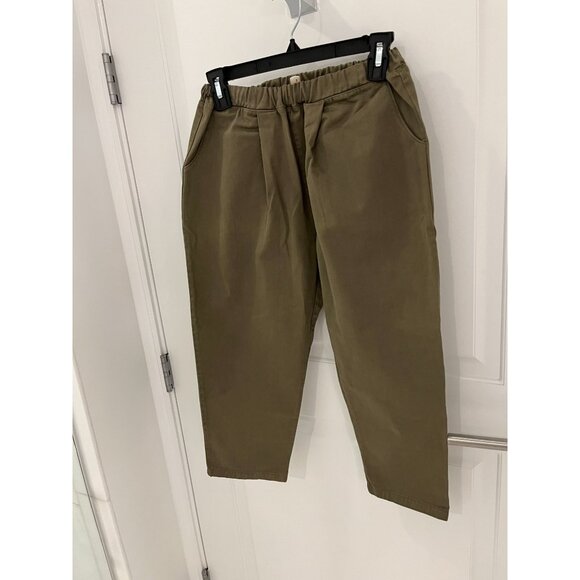 NWT The Simple Folk Kids The Twill Trouser in Olive 8/9 Years - Picture 4 of 9